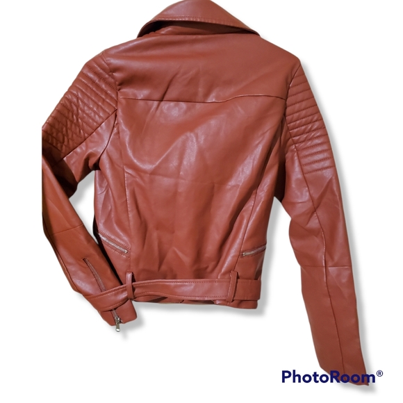 Kara and Kate moto leather jacket - Picture 2 of 2